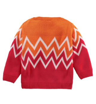 Vibrant Red Color Kids’ Sweater